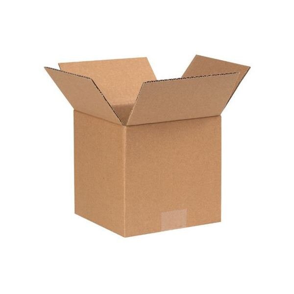 Corrugated Boxes, 7" x 7" x 7", 25/