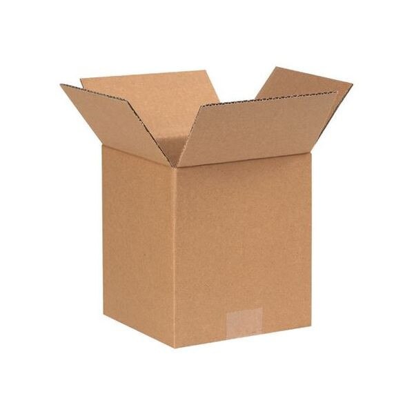 Corrugated Boxes, 7" x 7" x 8", 25/