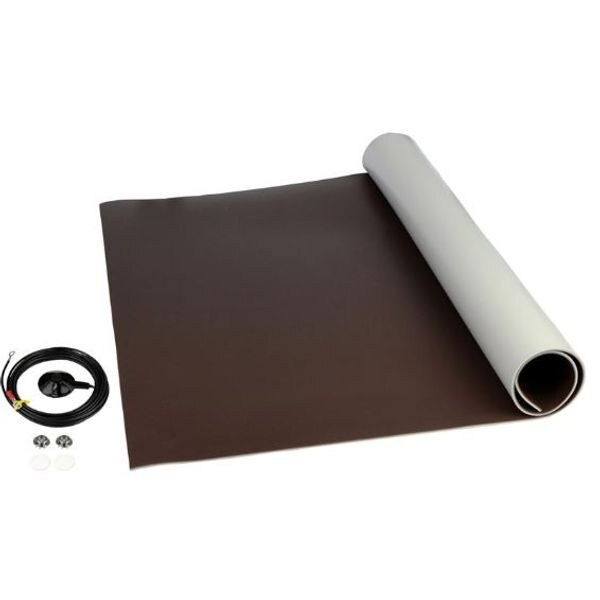 SCS 8251 ESD Vinyl Floor Runner, 4'