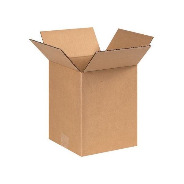 Corrugated Boxes, 8" x 8" x 10", 25