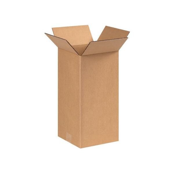 Corrugated Boxes, 8" x 8" x 16", 25