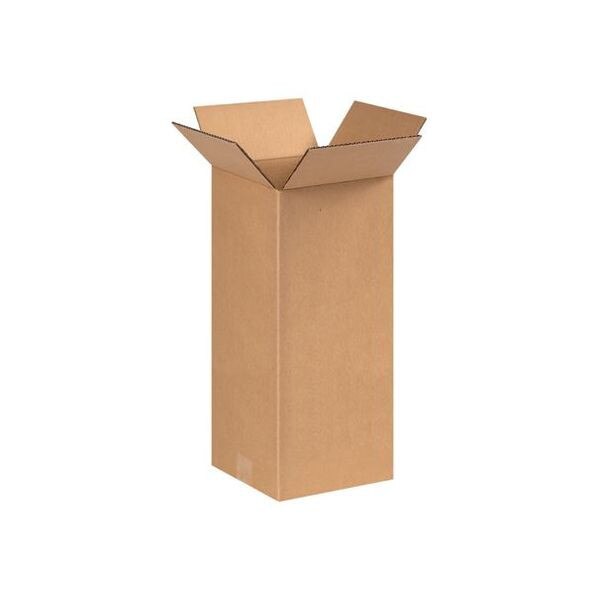Corrugated Boxes, 8" x 8" x 17", 25