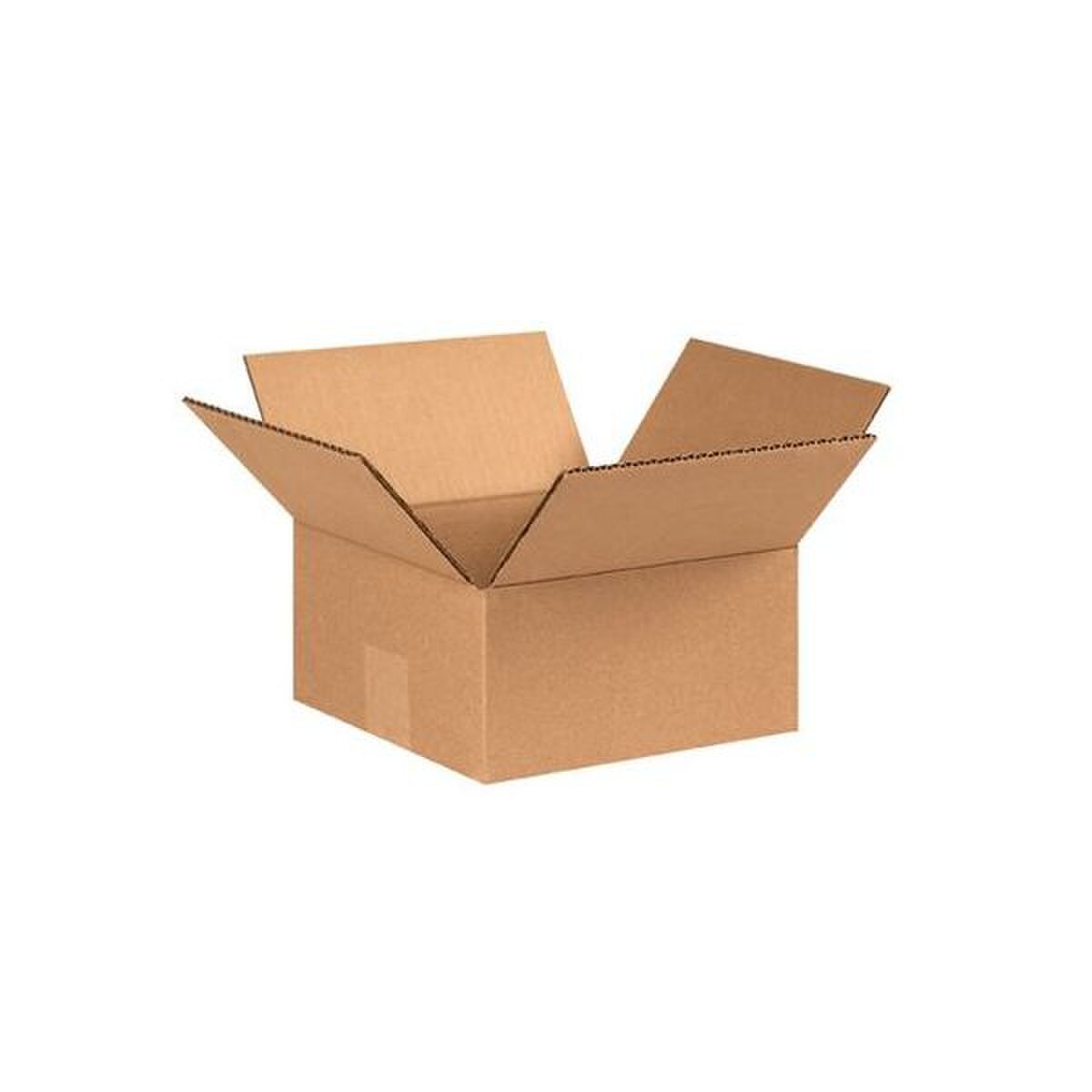 Corrugated Boxes, 8" x 8" x 4", 25/