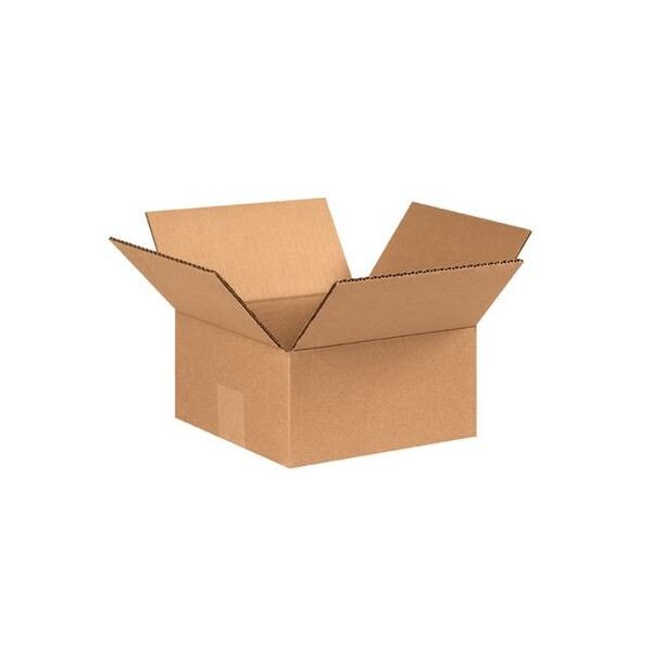 Corrugated Boxes, 8" x 8" x 4", 25/