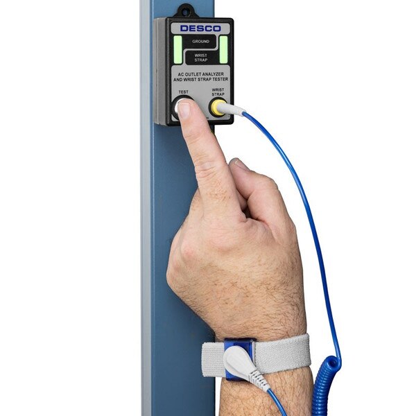 Desco 98133 AC Analyzer in Use