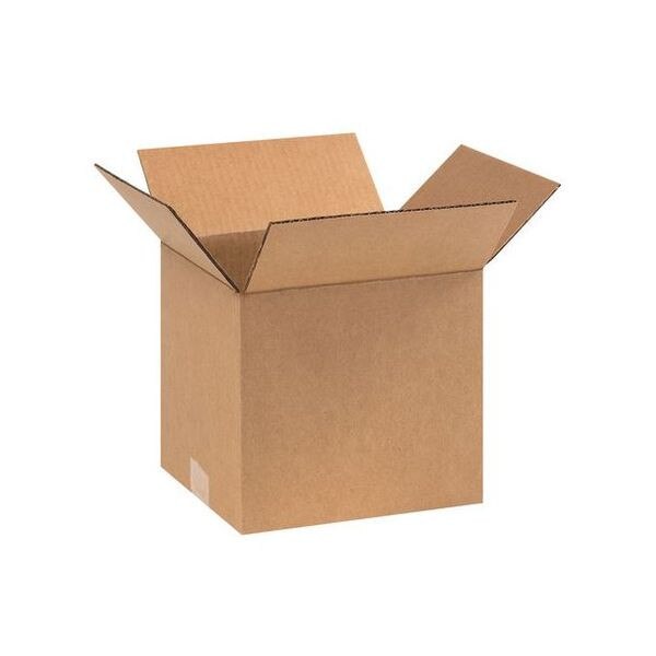 Corrugated Boxes, 9" x 8" x 8", 25/