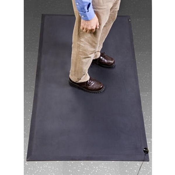 Smooth Top Conductive Anti-Fatigue Mats - 1/2 Thick - 2' x 3' SSTCAF