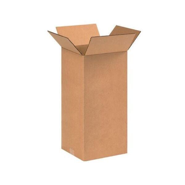 Corrugated Boxes, 9" x 9" x 18", 25