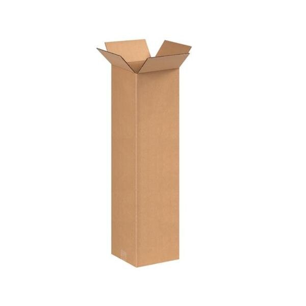 Corrugated Boxes, 9" x 9" x 30", 25