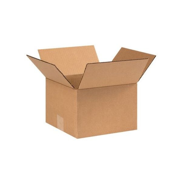 Corrugated Boxes, 9" x 9" x 6", 25/