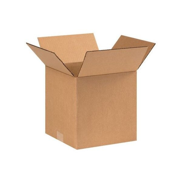 Corrugated Boxes, 9" x 9" x 9", 25/
