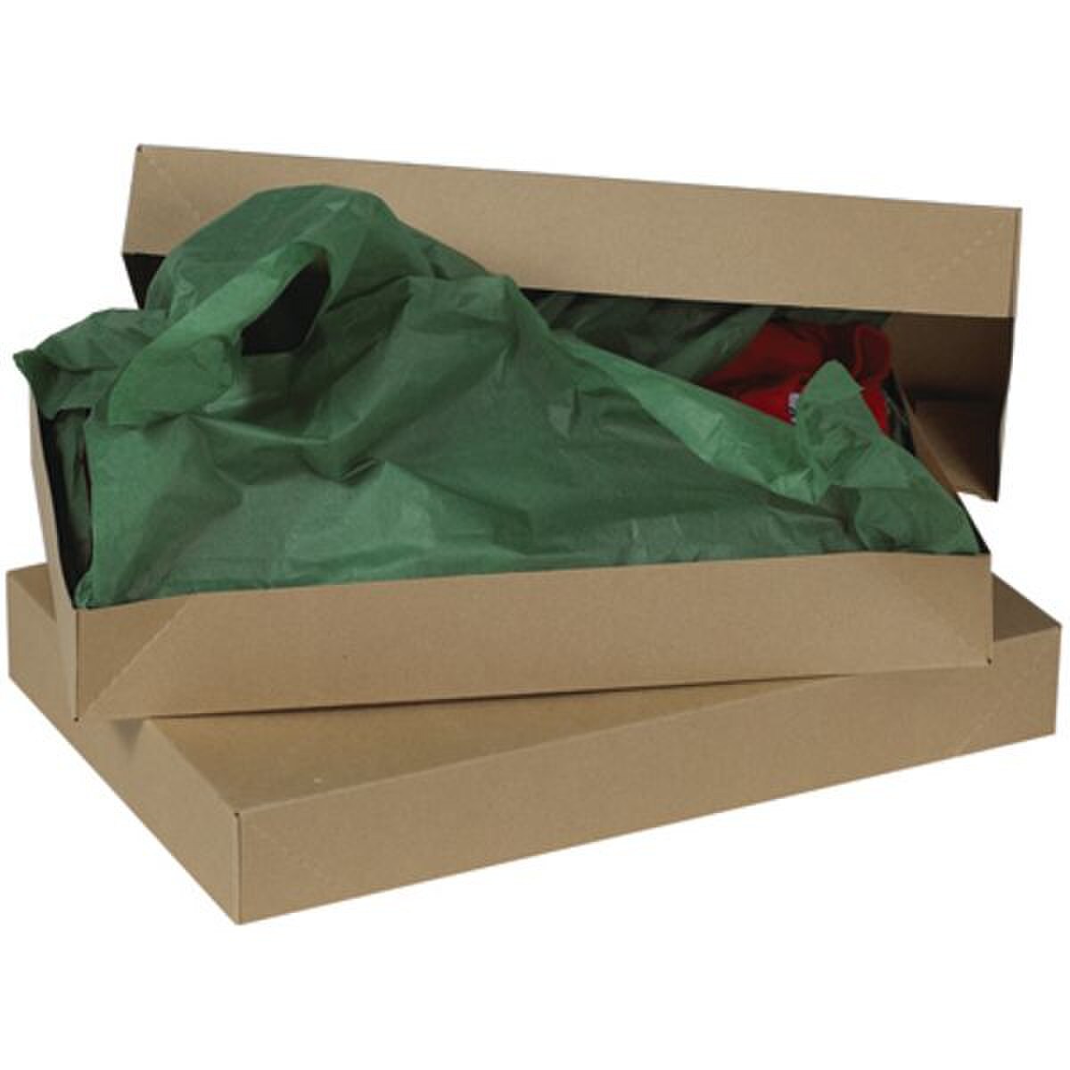 Kraft Apparel Boxes, 17" x 11" x 2-