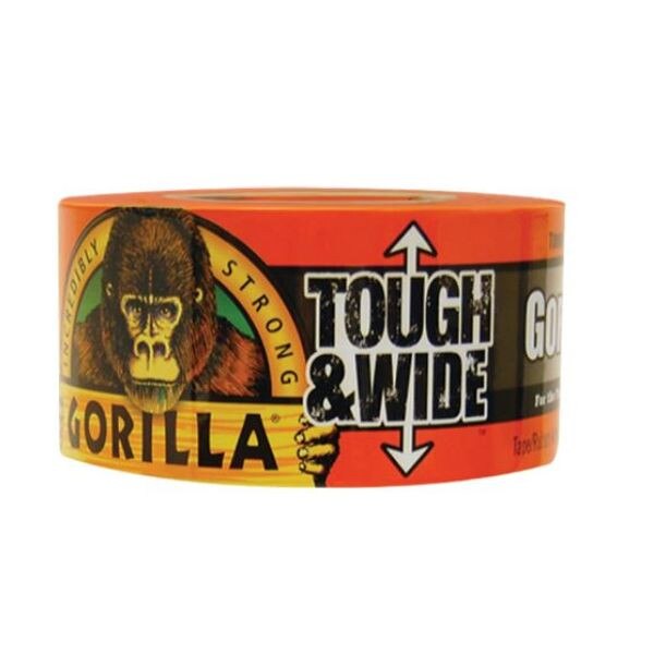 Gorilla® Duct Tape, Black, 3" x 35