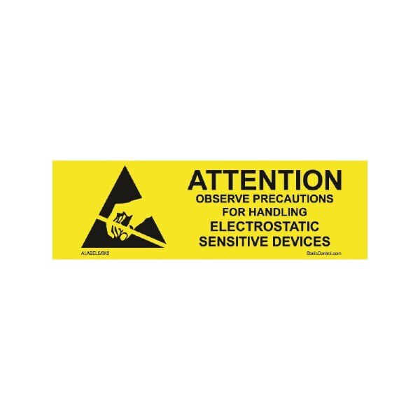 SCS ALABEL5/8X2 Attention Observe P