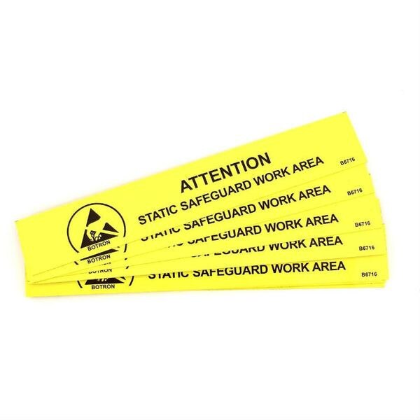 B6716 ESD Workbench Attention Sign,