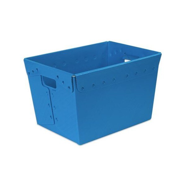 Corrugated Plastic Storage Tote, 18