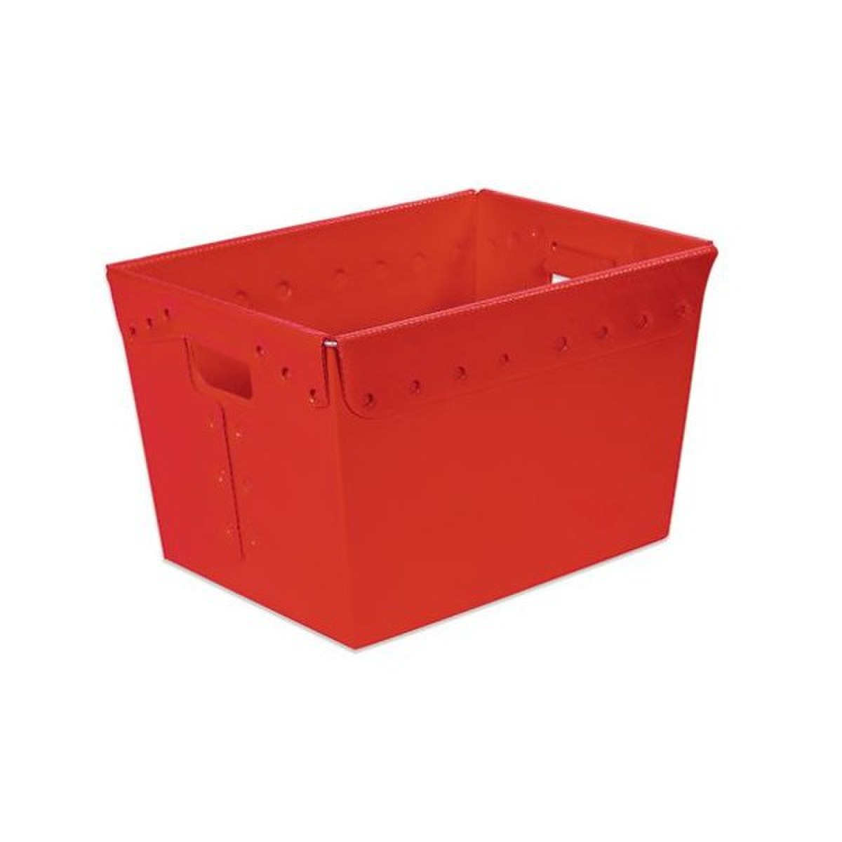 Corrugated Plastic Storage Tote, 23