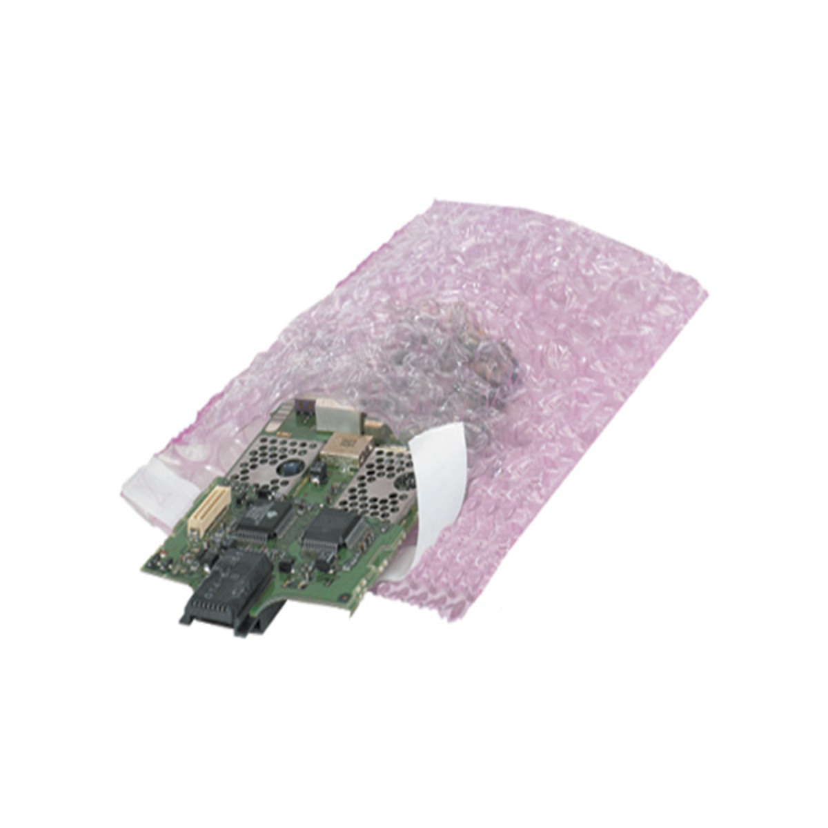 Pink Anti Static Self-Seal Bubble B