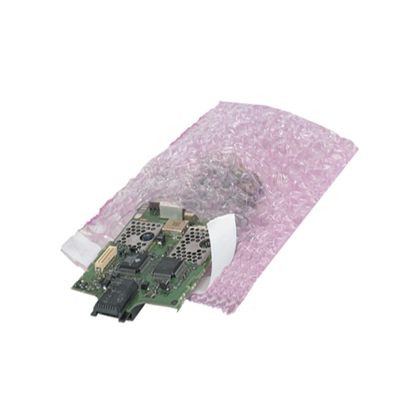 Pink Anti Static Self-Seal Bubble B