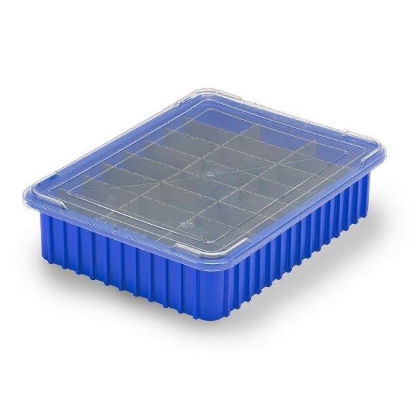 LEWISBins DC2025 Divider Box Container, 16.5