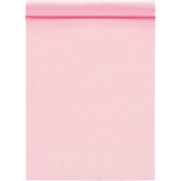 CP13-0408R-2 Ziplock Pink Anti Stat
