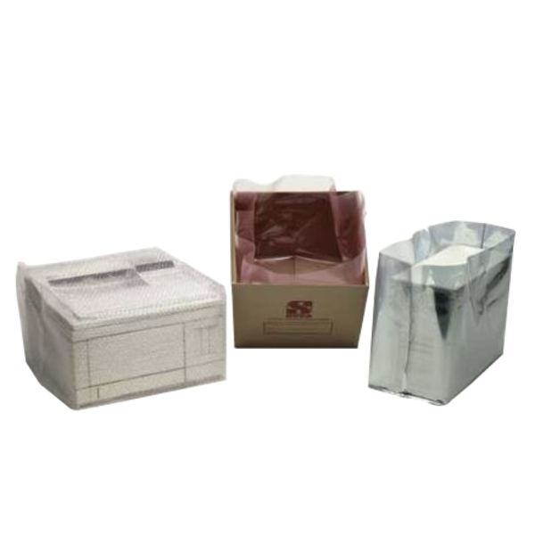 Pink Antistatic Square Bottom Bags,