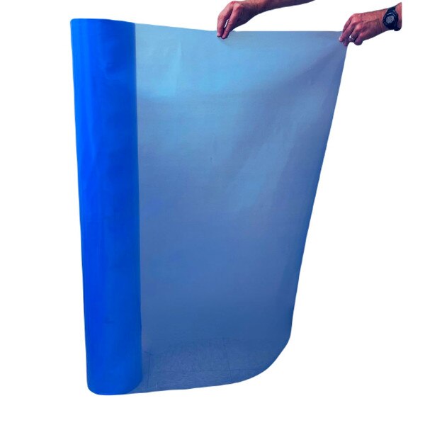 Blue ESD Poly Film Roll