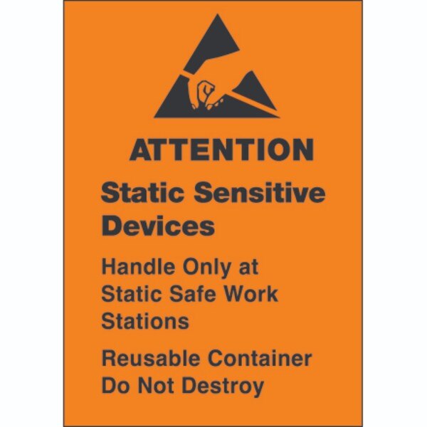 CP5019R Reusable Container Label, 1