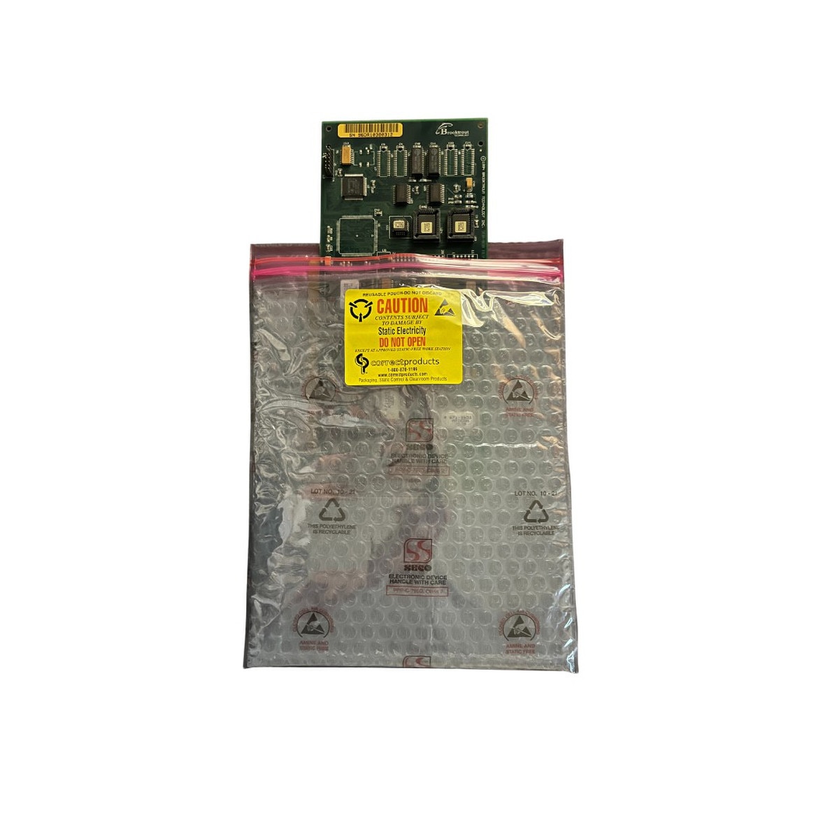 8x10 shielding pouch with PCB