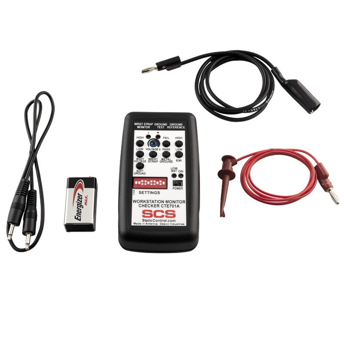 SCS CTE701 Verification Tester Kit