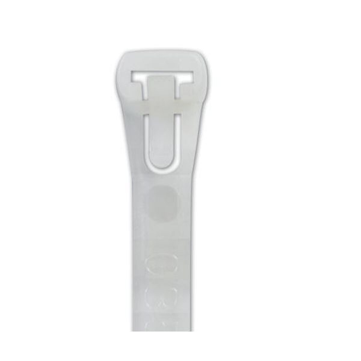 Releasable Cable Ties, Natural, 10
