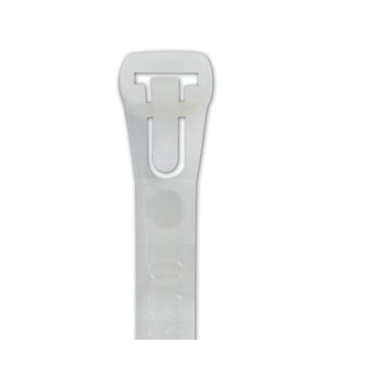 Releasable Cable Ties, Natural, 8"
