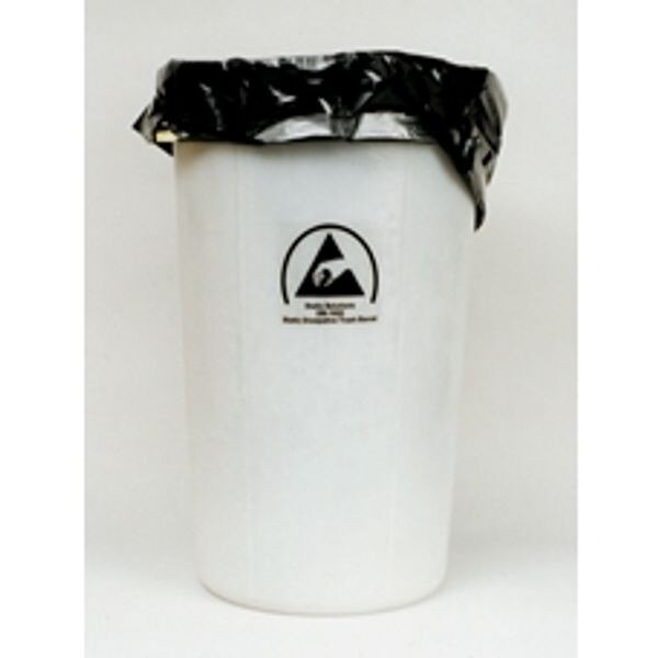 DB-1600-BL Black Antistatic Trash C
