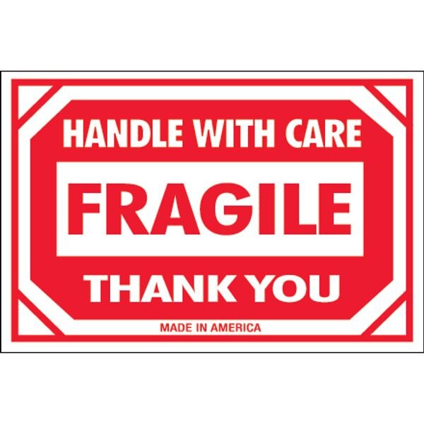 Fragile - Handle With Care Label, 2