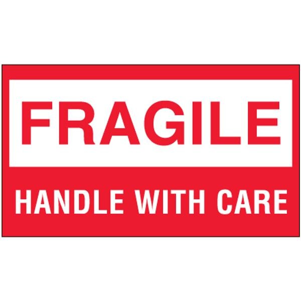 Fragile - Handle With Care Label, 3