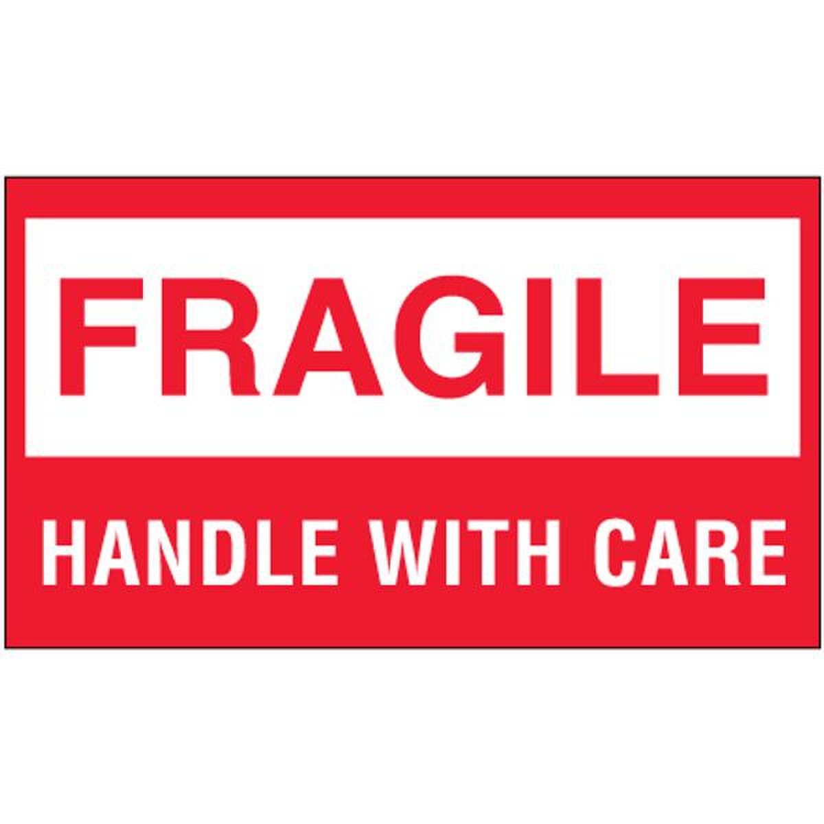 Fragile - Handle With Care Label, 3