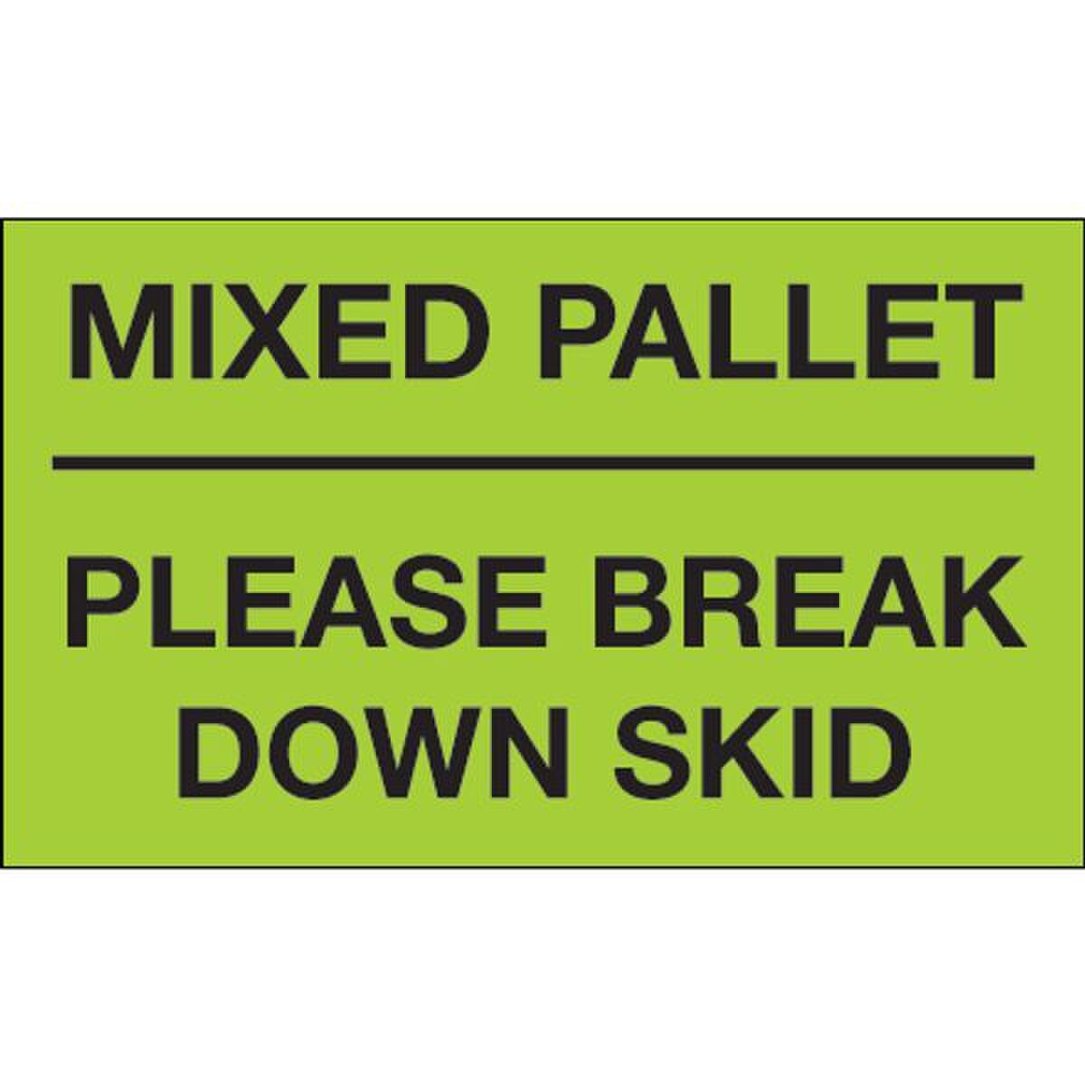 Mixed Pallet, Please Break Down Ski