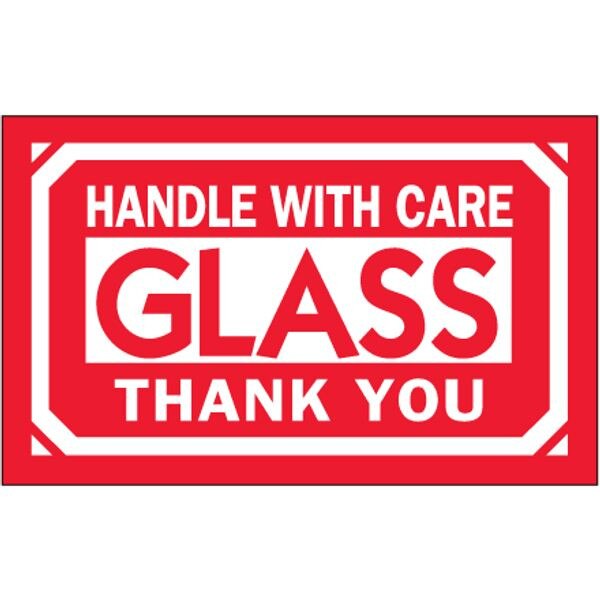 Glass-Handle With Care-Thank You -