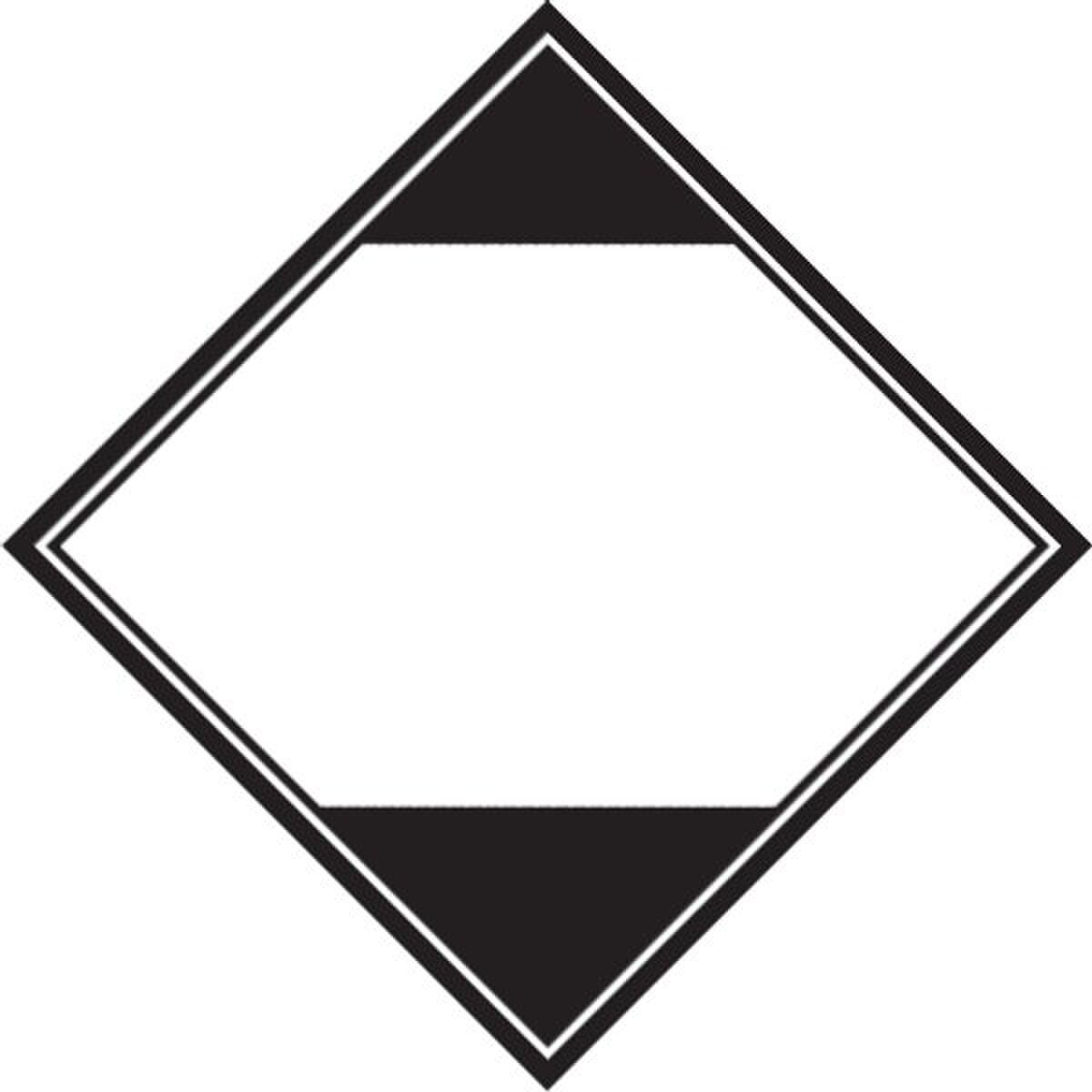 Regulated Label, 4-1/4" x 4-1/4", 5