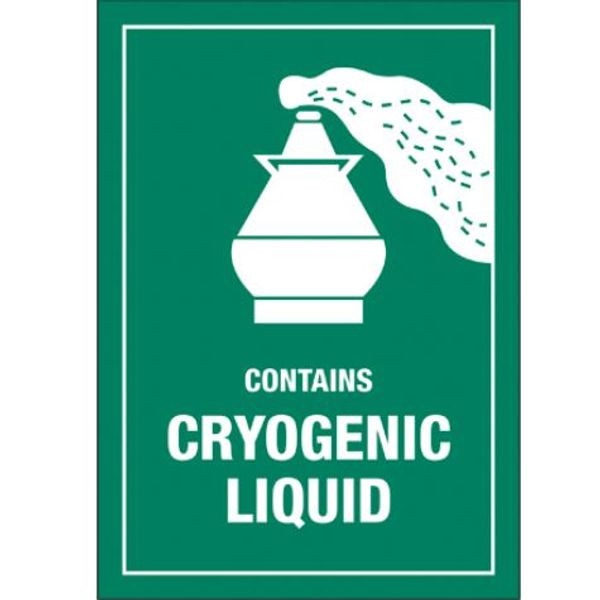 Contains Cryogenic Liquid Labels, 3