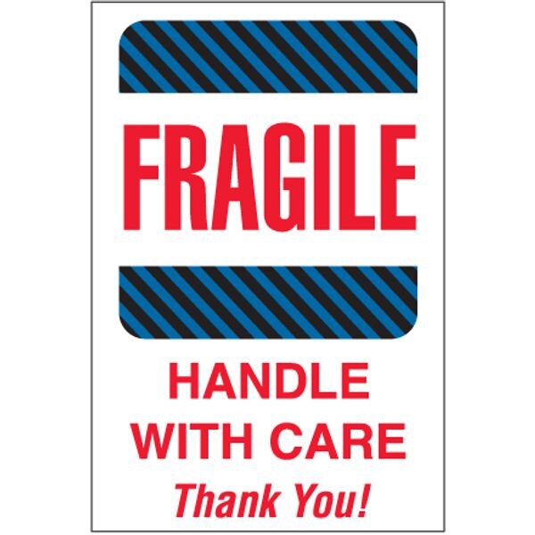 Fragile - Handle With Care Label, 4