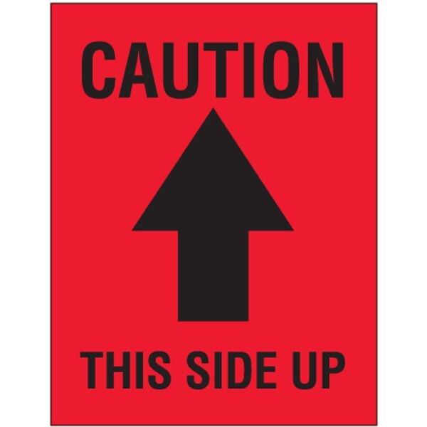 Caution This Side Up - Arrows Label