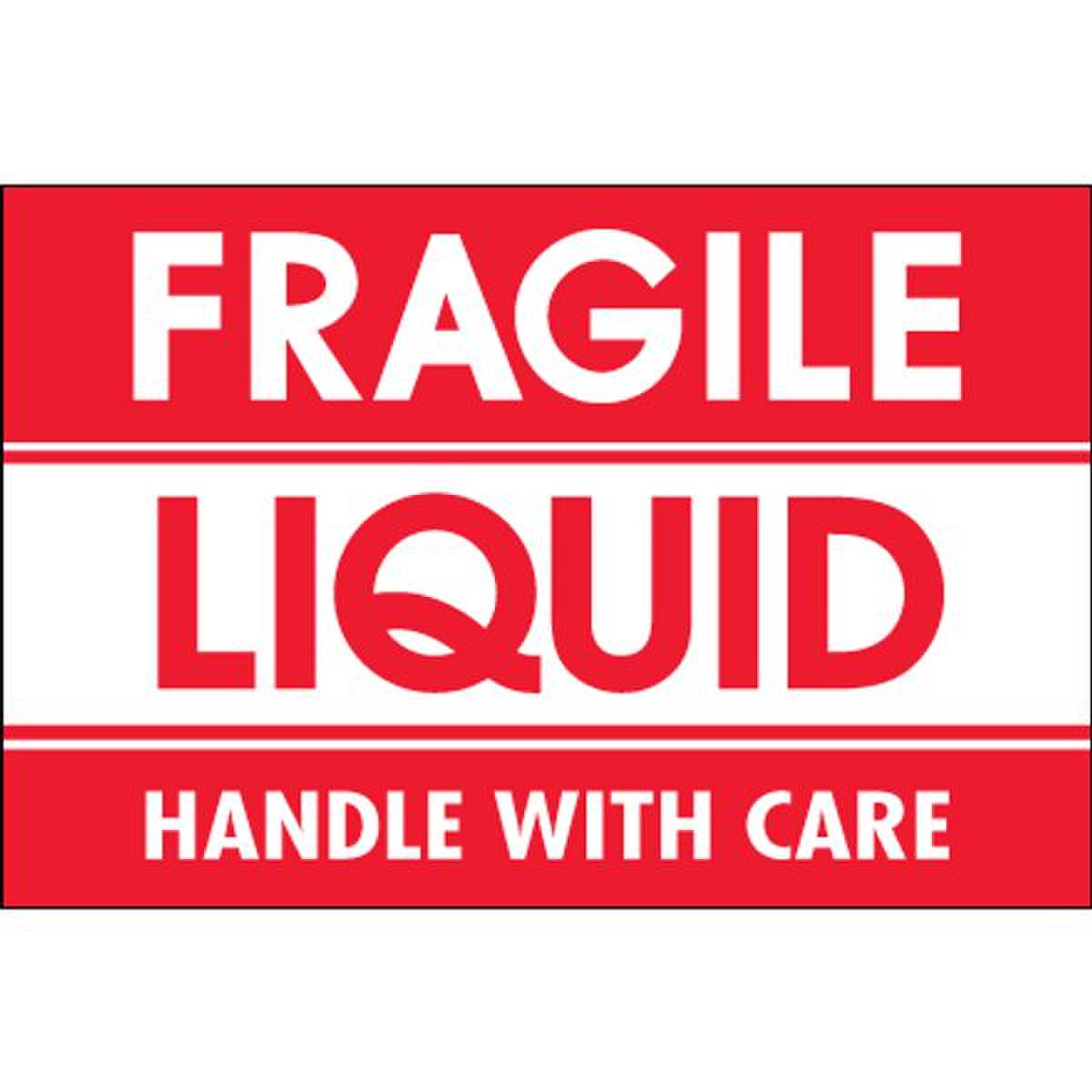 Fragile- Liquid - Handle With Care