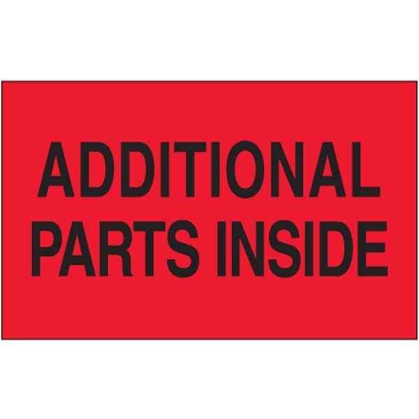 Additional Parts Inside Label, Fluo