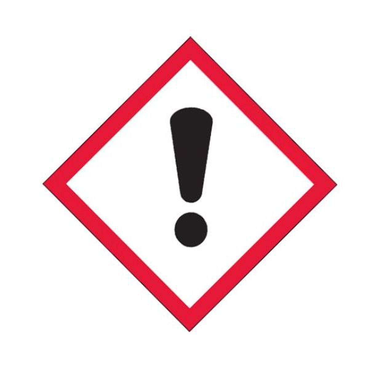 Exclamation Mark Label, 1" x 1", 50