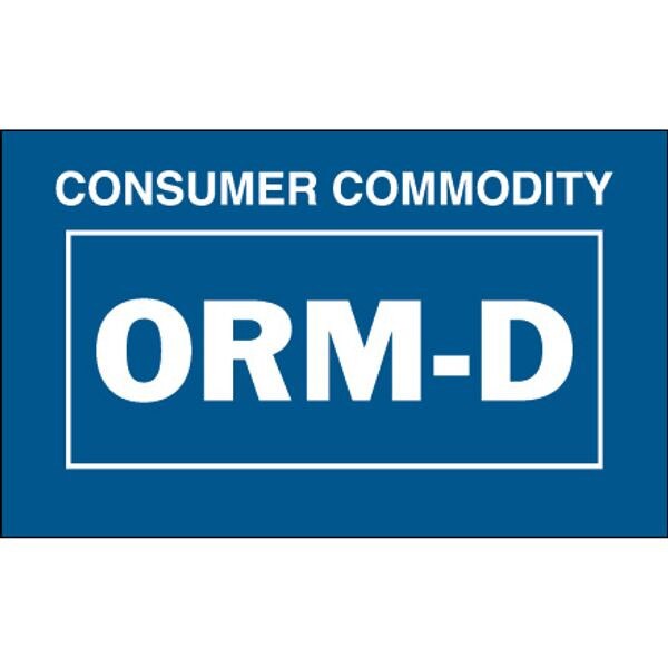 ORM-D-AIR Consumer Commodity Label,