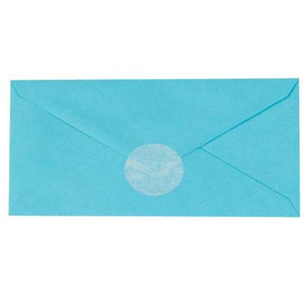 1" Frosty White Circle Paper Mailin