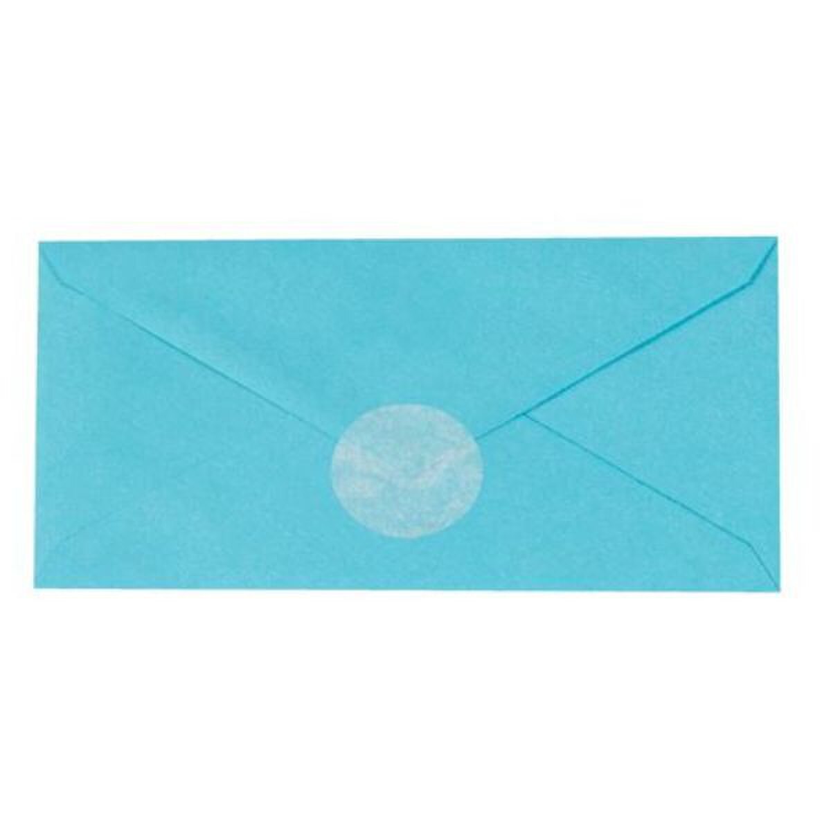 2" Frosty White Circle Paper Mailin