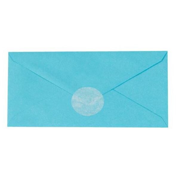 2" Frosty White Circle Paper Mailin