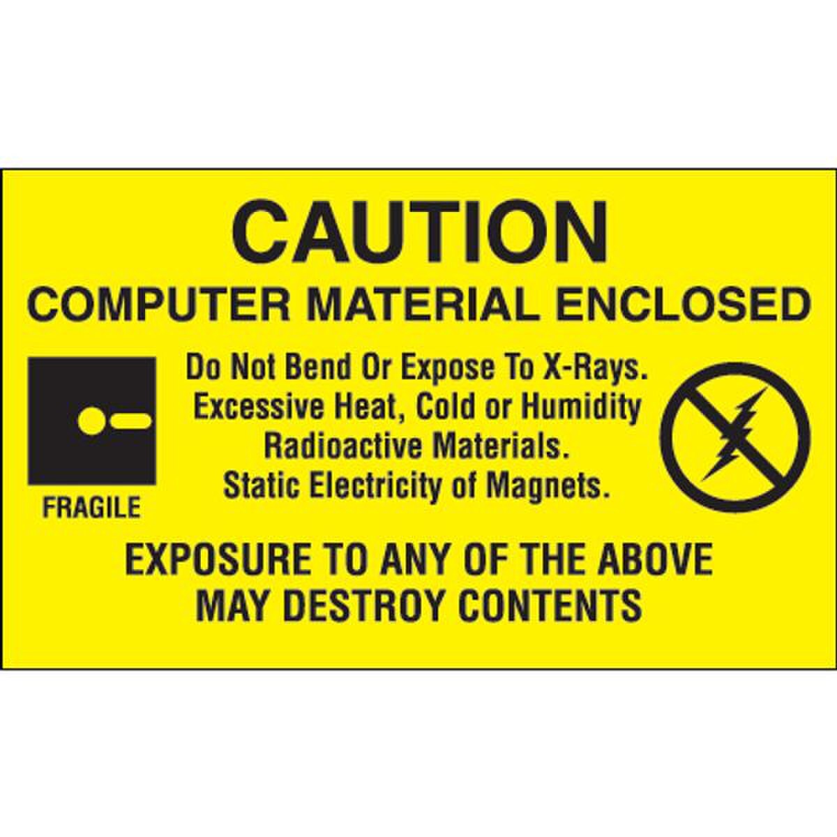 DL9201 Computer Material Enclosed L